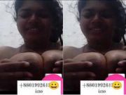 Horny Desi Girl Play With her Boobs