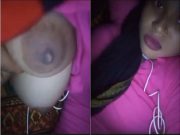 Cute Desi Girl Shows her Boobs On VC Part 1